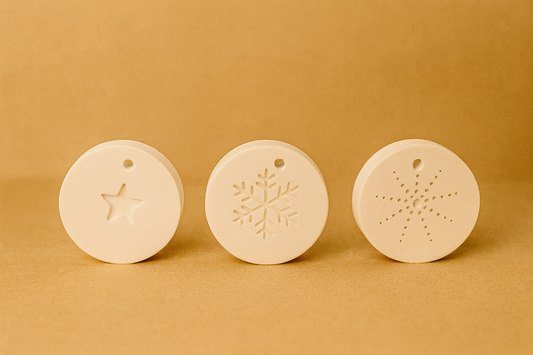 Kleine Weihnachtsdeko aus Keramik